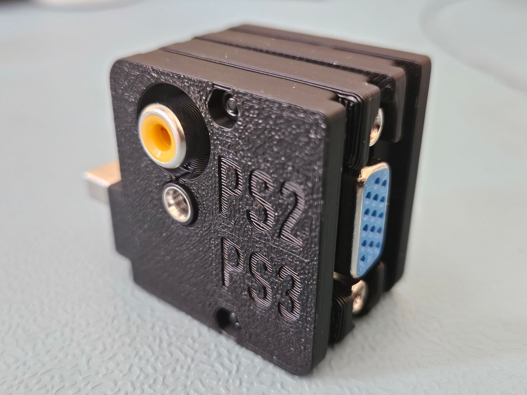 Playstation 2/3 VGA dongle