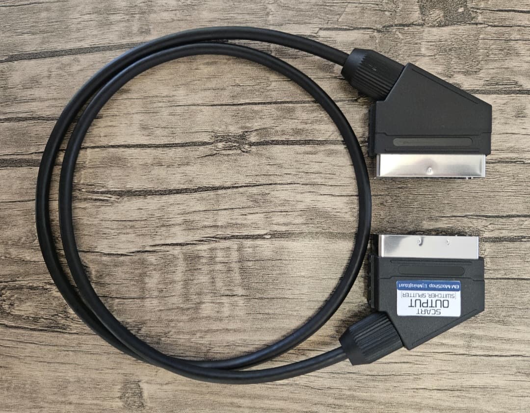 Scart Male to Male double shielded cable