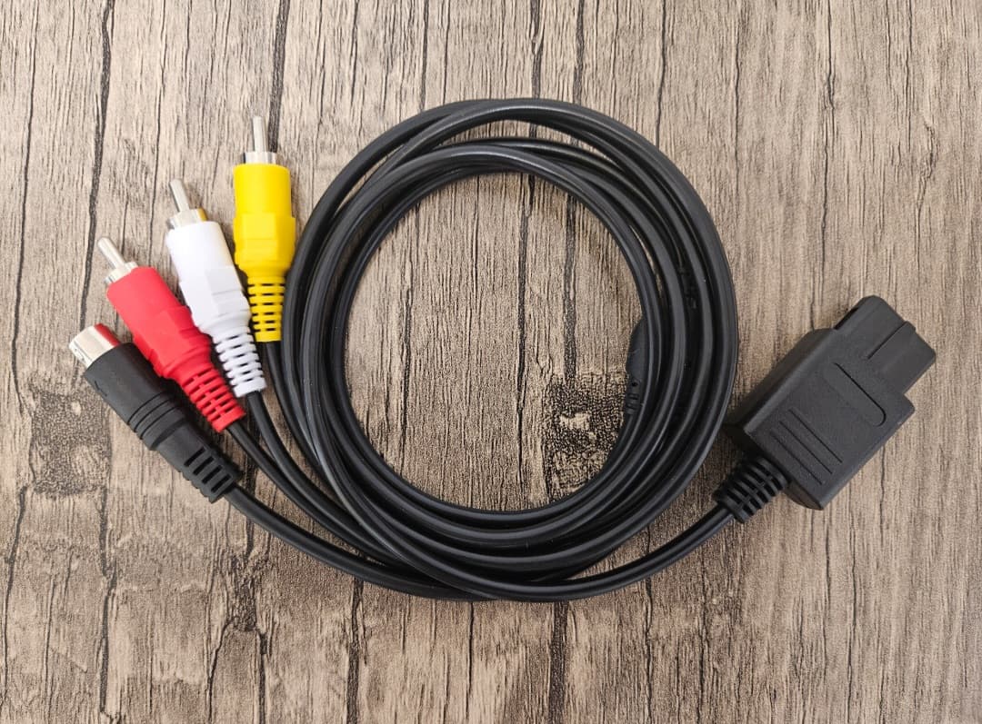 PAL Nintendo 64 S-video & Composite combo cable