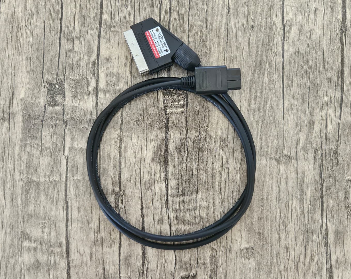 NTSC Nintendo GC, N64, SNES S-Video over Scart cable